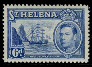 ST. HELENA GVI SG136, 6d light blue, M MINT.