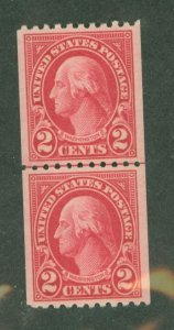 United States #606 Mint (NH) Multiple