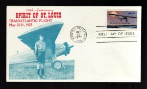 U S 1710 Charles Lindbergh FDC!