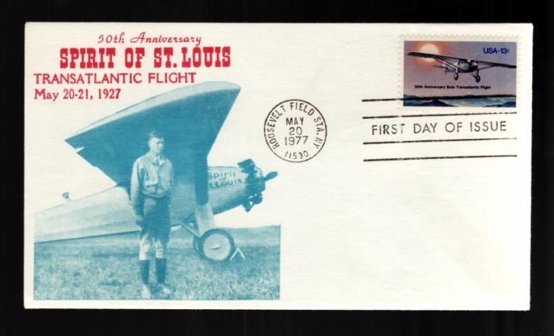 U S 1710 Charles Lindbergh FDC!