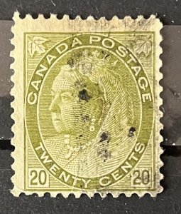 Canada #84 Used (HR)- SCV=110.00