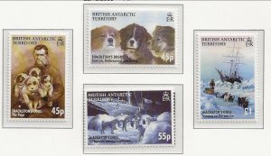 BRITISH ANTARCTIC TERRITORY (BAT) Sc 361-4 NH SET OF 2005 - OLD EXPEDITION