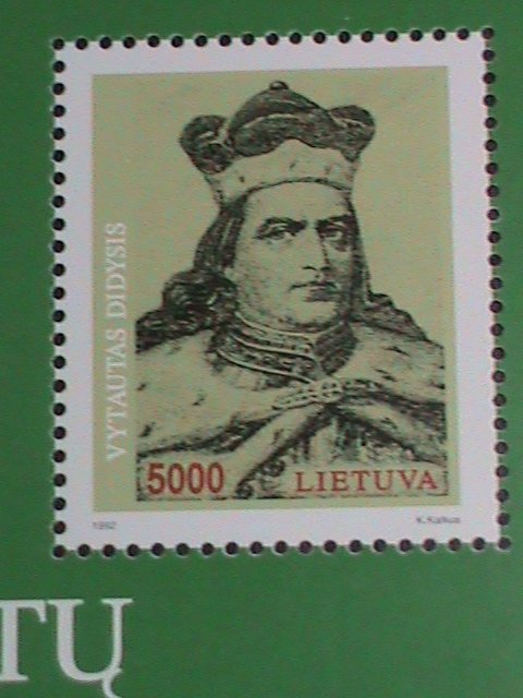 Latvia  Stamp:1992, 600 Anniversary -mnh-S/S sheet-rare