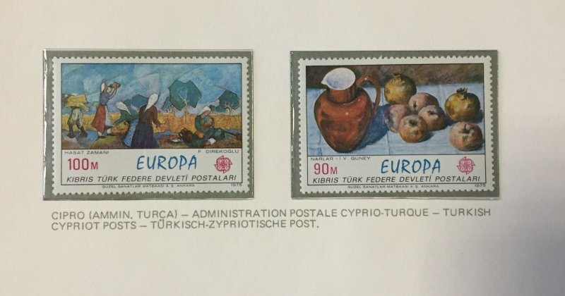 Europa 1975/76 MNHSheets On Pages Appx 100 Items LA 667