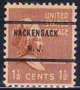 Precancel - Hackensack, NJ PSS 805-71 - Bureau Issue