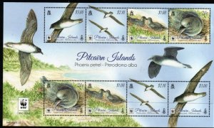 PITCAIRN ISLANDS SGMS963 2016 PETRELS MNH