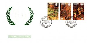 Lesotho, Worldwide First Day Cover