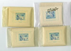 Albania # 552A Stamp Hoard of 100 S/S NH Scott Value $950.00