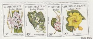 CHRISTMAS ISLAND #183-6 MINT NEVER HINGED COMPLETE