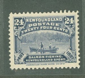 Newfoundland #71 Unused Single