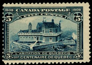 CANADA SG191, 5c indigo, M MINT. Cat £65.