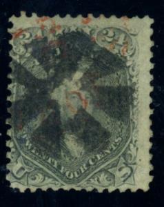 78B Used Fine Part Red Cancel Cat$475