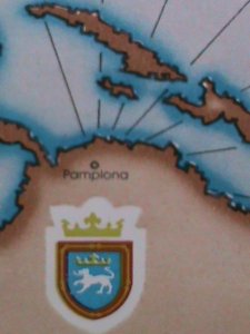 ​SPAIN 1988-SC#2562-EXFILNA'88 MADRID-CIUDADELA FORTLESS FLOOR PLAN- S/S