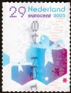 Netherlands 1211b - Used - 29c Christmas / Gifts (2005)  (cv $0.60)