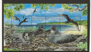 Pitcairn Is 2004 Murphy's Petrel  miniature sheet sg.MS679   MNH