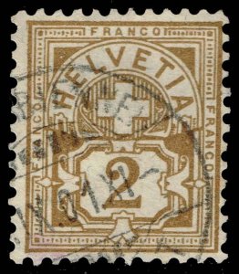Switzerland #69 Numeral; Used