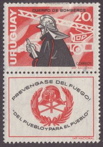 Uruguay 735 Fire Prevention 1966