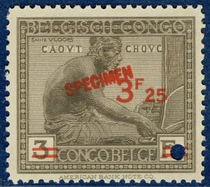 [st1393] BELGIAN CONGO 1932 Scott#157S MNH SPECIMEN