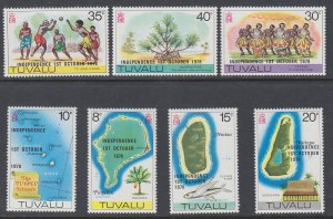 Tuvalu 85-91 MNH VF