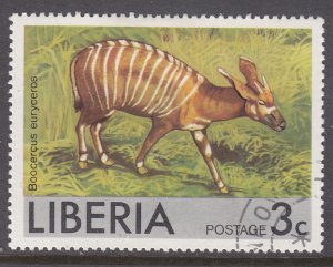 Liberia 764 Zebra Antelope 1976