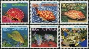 Australia 1984 SG919 Marine Life set of 6 MNH