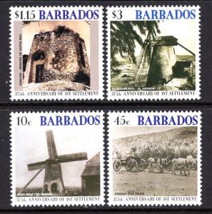 Barbados 1032-1035 MNH VF