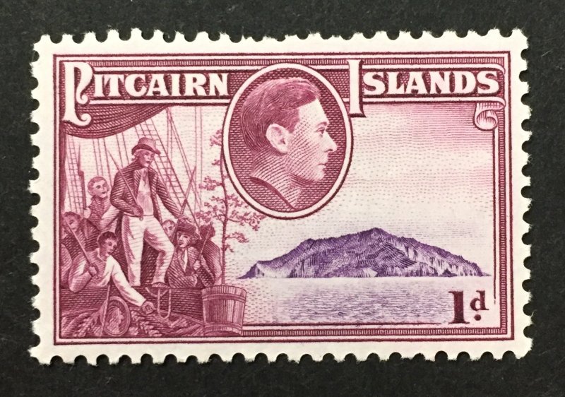 Pitcairn Islands 1940 #2, Unused/MH.