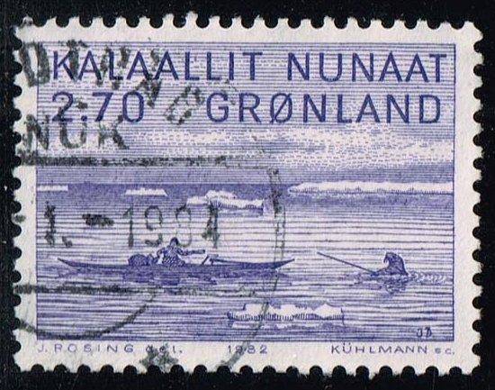 Greenland #113 Harpooning a Walrus; Used (1.00)