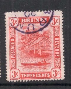 Brunei SG 38 Violet Cancel VFU (6dha) 