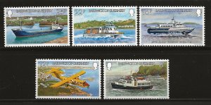 GUERNSEY SC# 227-31  FVF/MNH