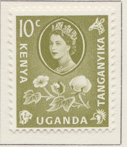 KENYA UGANDA AND TANGANYIKA 1960-62 10cMH* Stamp A30P4F40657-