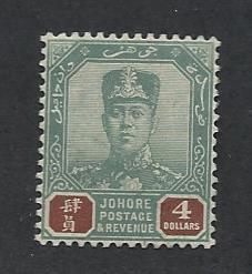 MALAYA - JOHORE SC# 71 FINE NG 1904