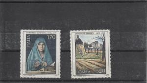 Italy  Scott#  1354-5  MNH