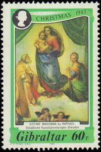 1983 Gibraltar #456-458, Complete Set(3), Never Hinged