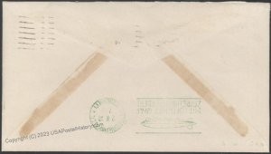 USA 1933 Graf Zeppelin Akron Chicagofahrt C18 Mi355 Cover Zurich Switzerl 111124