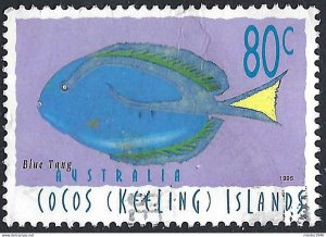 COCOS (KEELING) ISLANDS 1996 80c Multicoloured Marine life SG333 FU