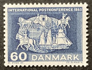 Denmark 1963 #408, Postal Conference, MNH.