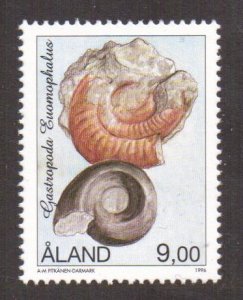 Aland islands  #106  MNH  1996   fossils  9m