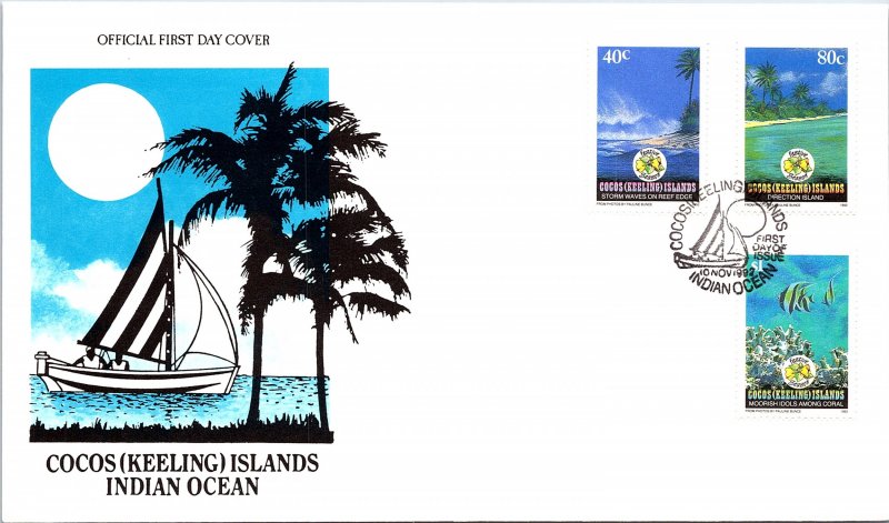 Cocos Islands, Worldwide First Day Cover