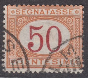 Italy Scott #J10 1870 Used