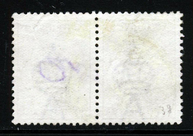 AUSTRALIA 1915 'Roo 2d. Grey A PAIR Die I Wmk Narrow Crown  Perf 12 SG 35 VFU