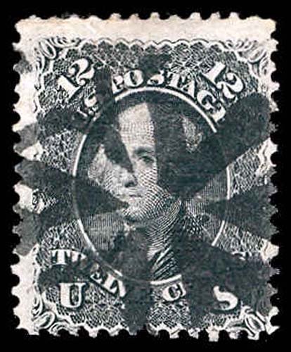 U.S. 1867 GRILLED ISSUES 90  Used (ID # 78350)