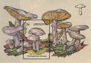 GRENADA 1994 - Mushrooms / minisheet MNH