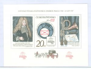 Czechoslovakia & Czech Republic #2609 Mint (NH) Souvenir Sheet