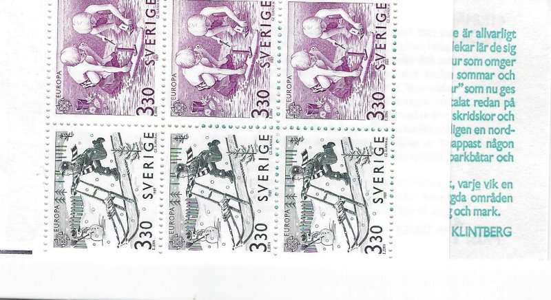 Sweden 1738a Complete Booklet