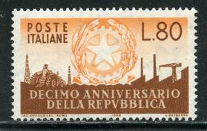 Italy # 713, Mint Hinge.