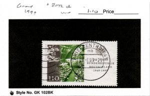 Germany, Postage Stamp, #2042d Used, 1999 Federal Republic (AJ)