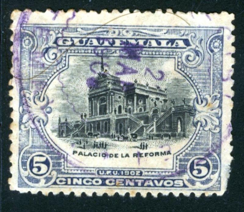 Guatemala - SC #116 - Used - 1902 - Item G69