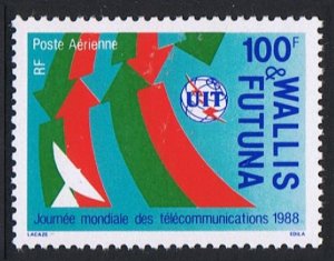 Wallis and Futuna World Telecommunications Day 1988 MNH SC#C159 SG#532 MI#552