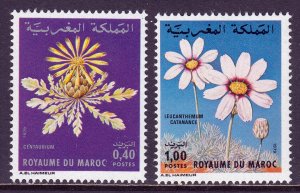 Morocco - Scott #443-444 - MNH - SCV $1.05